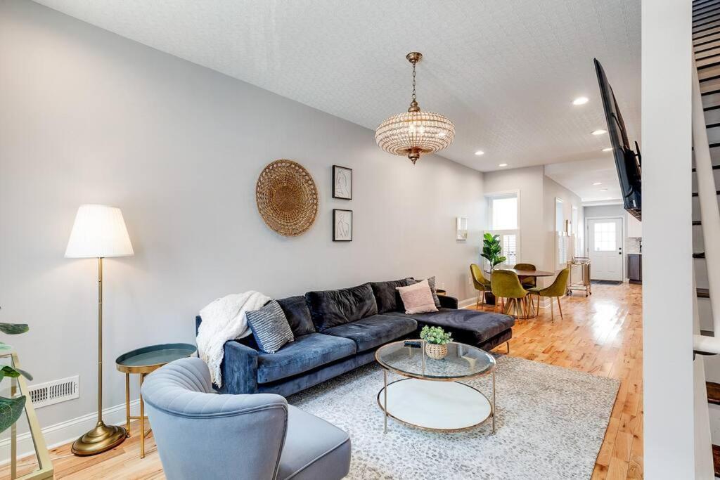 费城Trendy Fairmount Gem-5 Star Location, Roof Deck, Parking, Gr8 For Families公寓 外观 照片