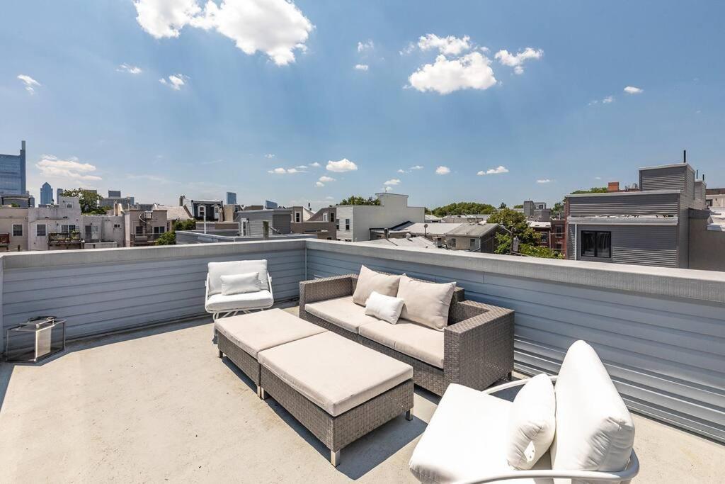 费城Trendy Fairmount Gem-5 Star Location, Roof Deck, Parking, Gr8 For Families公寓 外观 照片