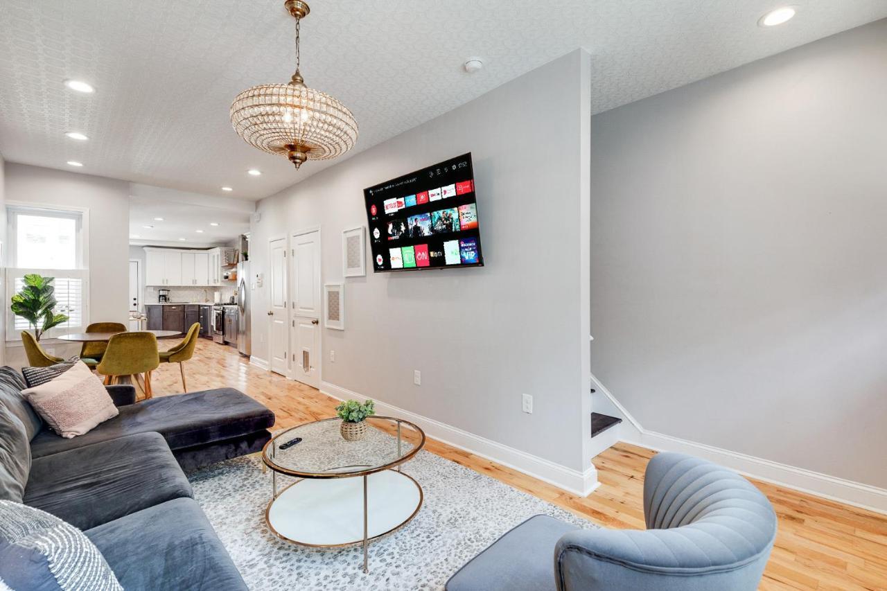 费城Trendy Fairmount Gem-5 Star Location, Roof Deck, Parking, Gr8 For Families公寓 外观 照片