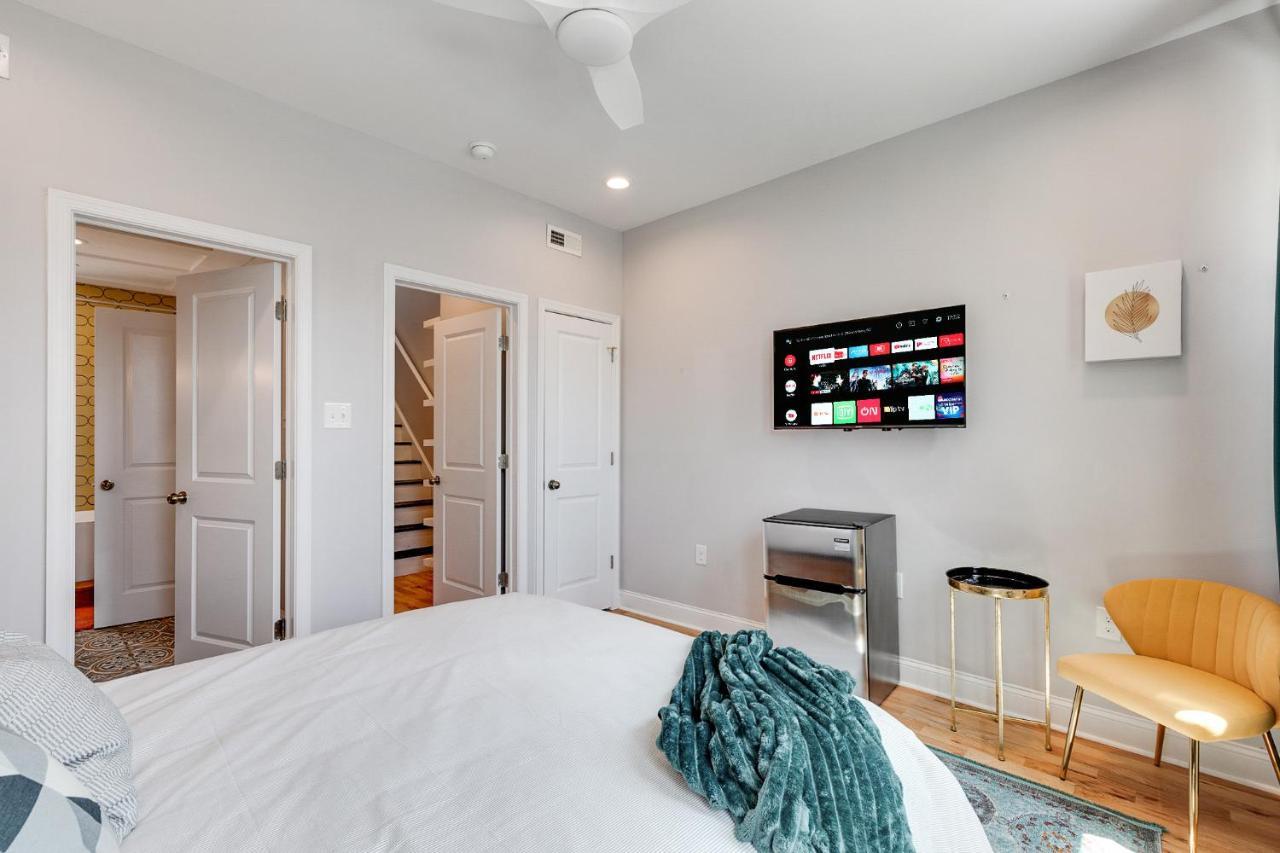 费城Trendy Fairmount Gem-5 Star Location, Roof Deck, Parking, Gr8 For Families公寓 外观 照片